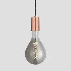 Sleek Large Edison Pendant - 1 Wire – Copper