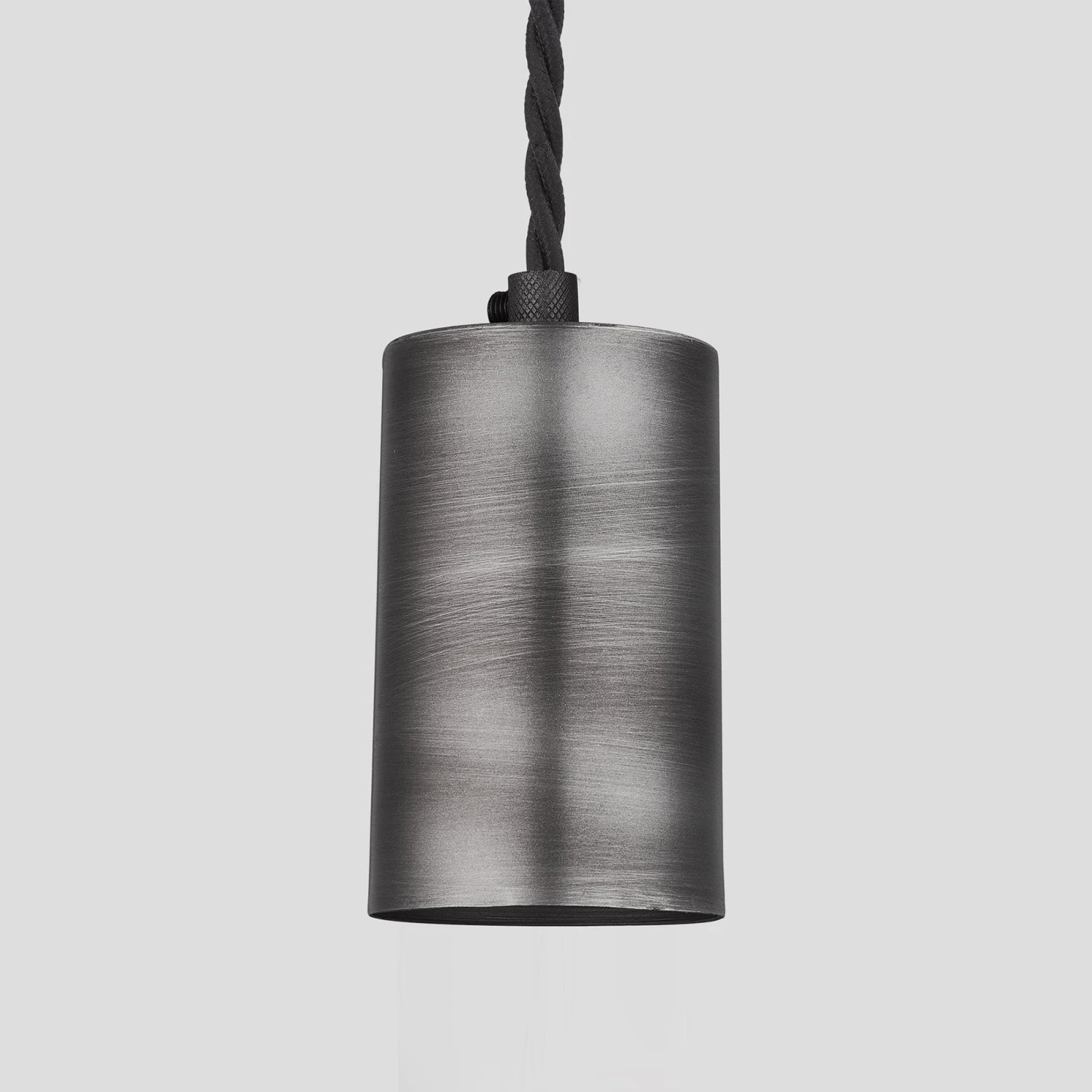 Sleek Large Edison Pendant - 1 Wire – Pewter 2 Sleek Large Edison Pendant - 1 Wire – Pewter - Image 2