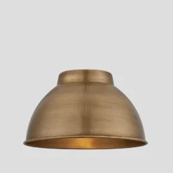 Knurled Dome Pendant - 13 Inch - Brass 13 Knurled Dome Pendant - 13 Inch - Brass -Industville Shop 13 Inch Shade Brass Industville Lighting Dome D13 B SO new 5b84fdfa 9918 4e35 9ca2 14bbaba4902d