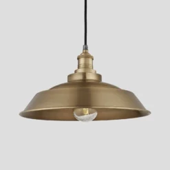 Brooklyn Outdoor & Bathroom Step Pendant - 16 Inch - Brass - Pre-order - Expected W/c 13th Of May