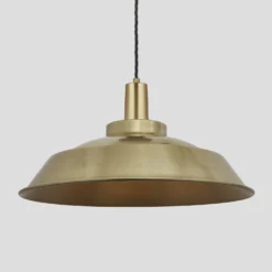 Sleek Step Pendant - 16 Inch - Brass - Pre-order - Expected W/c 13th Of May -Industville Shop 16 Inch Pendant Brass Industville Lighting Step BrassHolder Sleek SL SP16 B BH