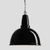 Retro Large Pendant - 17 Inch - Black