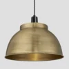 Sleek Dome Pendant - 17 Inch - Brass - Pre-order - Expected W/c 13th Of May