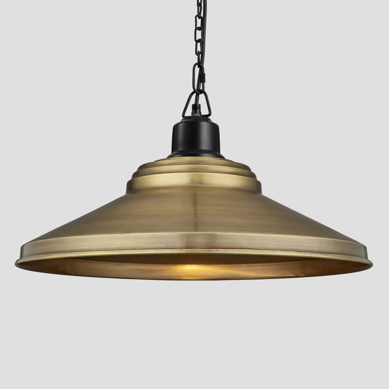 Brooklyn Giant Step Pendant - 18 Inch - Brass 4 Brooklyn Giant Step Pendant - 18 Inch - Brass - Image 4