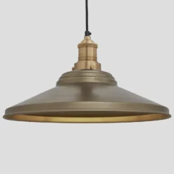 Brooklyn Giant Step Pendant - 18 Inch - Brass