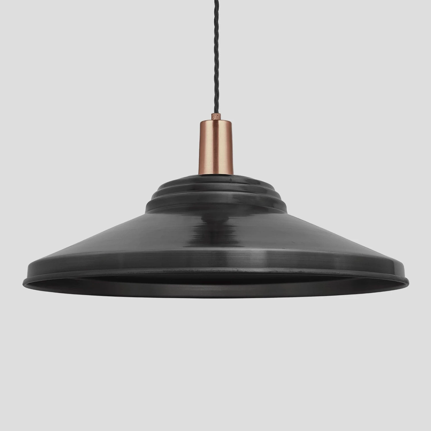 Sleek Giant Step Pendant - 18 Inch - Pewter 3 Sleek Giant Step Pendant - 18 Inch - Pewter - Image 3