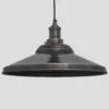 Brooklyn Giant Step Pendant - 18 Inch - Pewter
