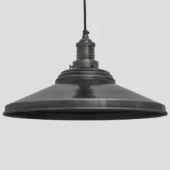 Brooklyn Giant Step Pendant - 18 Inch - Pewter