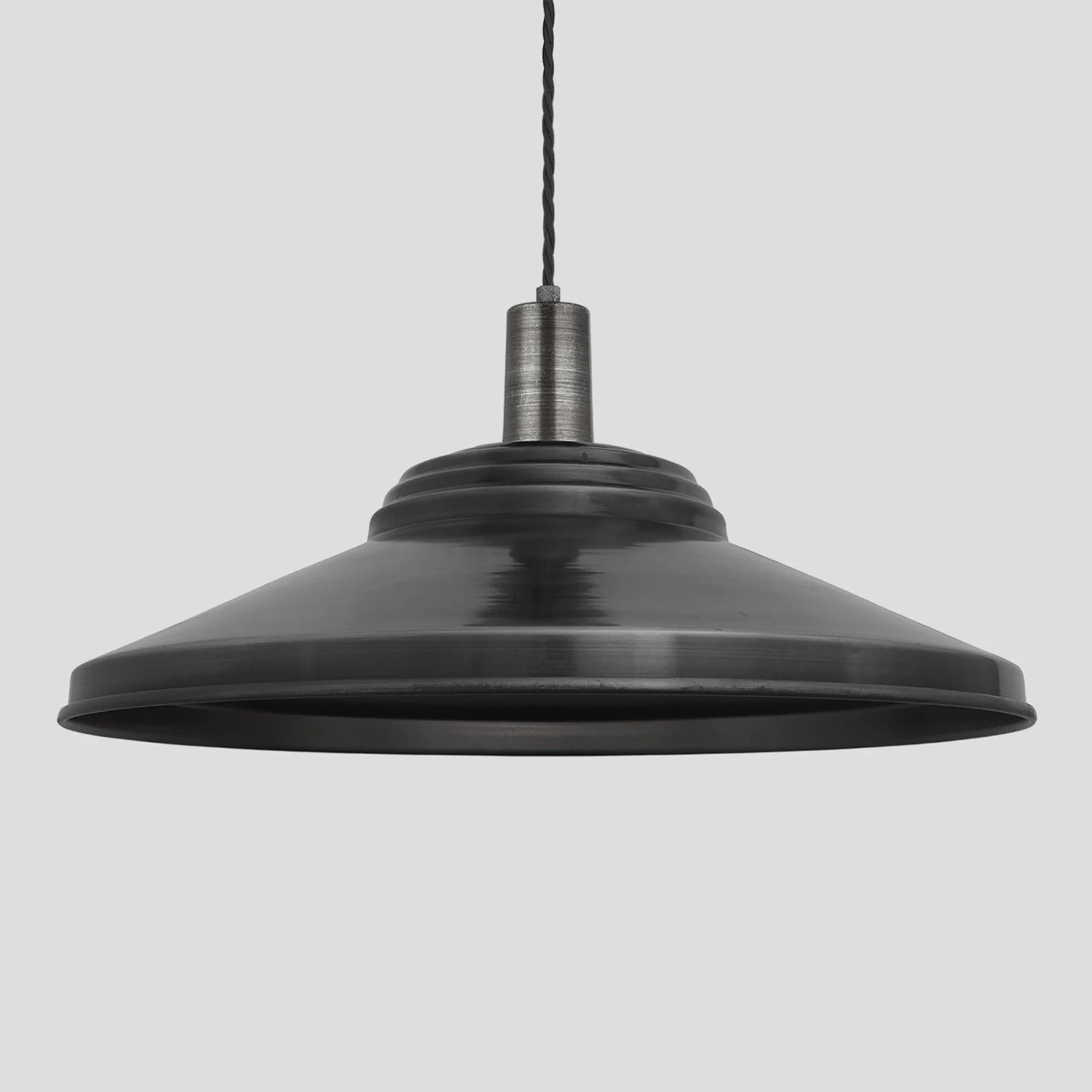 Sleek Giant Step Pendant - 18 Inch - Pewter 1 Sleek Giant Step Pendant - 18 Inch - Pewter