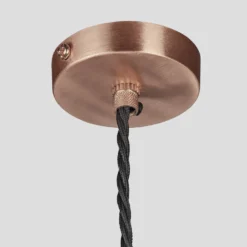 Sleek Large Edison Pendant - 1 Wire – Copper -Industville Shop 1 CeilingRose Copper Industville Lighting SCR1O C Flex
