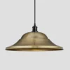 Brooklyn Giant Hat Pendant - 21 Inch - Brass