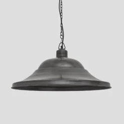 Brooklyn Giant Hat Pendant - 21 Inch - Pewter