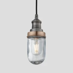 Brooklyn Outdoor & Bathroom Pendant - Pewter