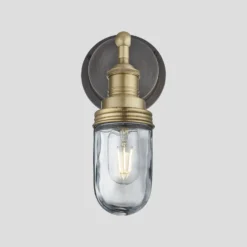 Brooklyn Outdoor & Bathroom Wall Light - Brass