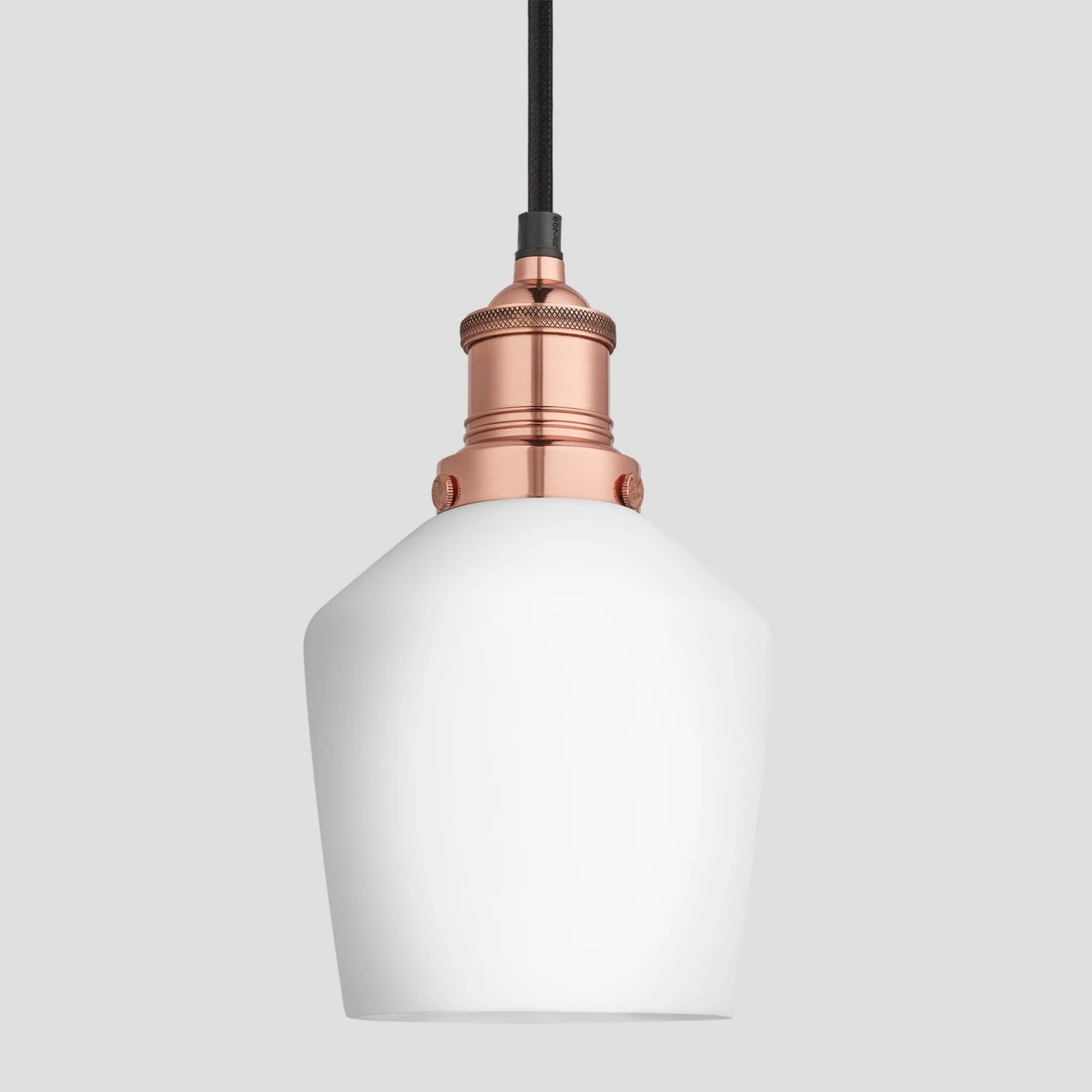 Brooklyn Opal Glass Schoolhouse Pendant Light - 5.5 Inch 3 Brooklyn Opal Glass Schoolhouse Pendant Light - 5.5 Inch - Image 3