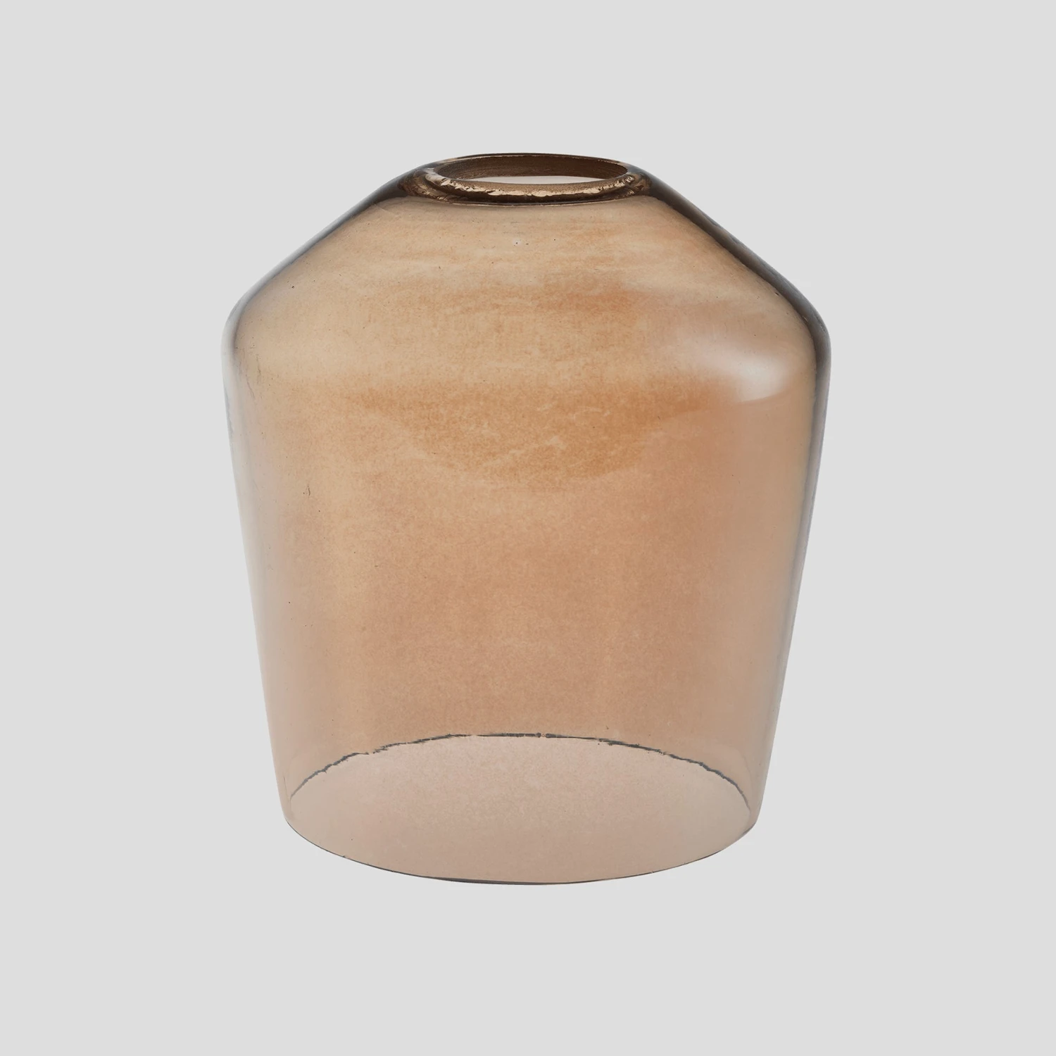 Brooklyn Tinted Glass Schoolhouse Pendant - 5.5 Inch - Amber 5 Brooklyn Tinted Glass Schoolhouse Pendant - 5.5 Inch - Amber - Image 5