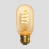 Vintage LED Spiral Edison Bulb - 5W E27 Tube T45