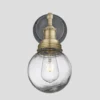 Brooklyn Outdoor & Bathroom Globe Wall Light - Brass