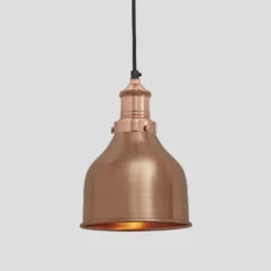 Industville Shop -Industville Shop 7 Inch Pendant Copper Industville Lighting Cone CopperHolder Brooklyn BR CP7 C CH