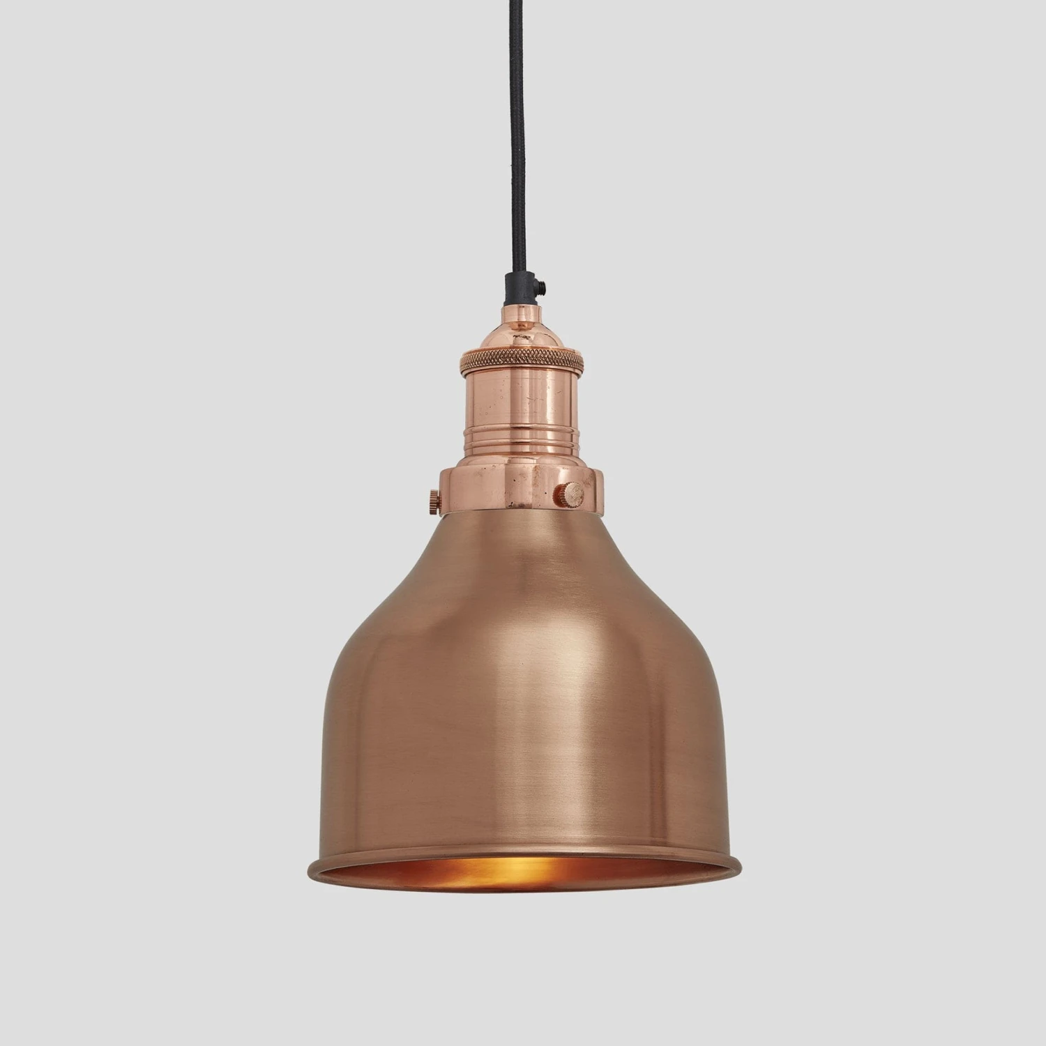 Brooklyn Cone Pendant - 7 Inch - Copper 2 Brooklyn Cone Pendant - 7 Inch - Copper - Image 2