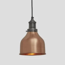 Brooklyn Cone Pendant - 7 Inch - Copper