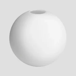 Swan Neck Opal Glass Globe Wall Light - 7 Inch -Industville Shop 7 Inch Shade Glass Industville Lighting Globe OGL GL7 W SO 924bb4d6 d891 42a7 86f2 fe3e88b76786