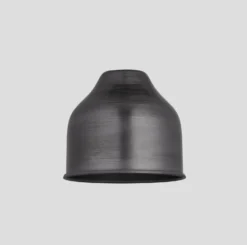 Knurled Cone Pendant Light - 7 Inch - Pewter -Industville Shop 7 Inch Shade Pewter Industville Lighting Cone C7 P SO 1