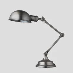 Brooklyn Pharmacy Adjustable Dome Table Lamp - 7 Inch - Gunmetal