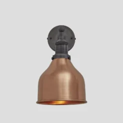 Brooklyn Cone Wall Light - 7 Inch - Copper