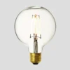 Vintage LED Edison Bulb Old Filament Lamp - 7W E27 Globe G125