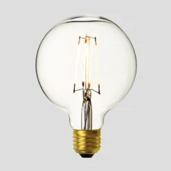 Vintage LED Edison Bulb Old Filament Lamp - 7W E27 Globe G125