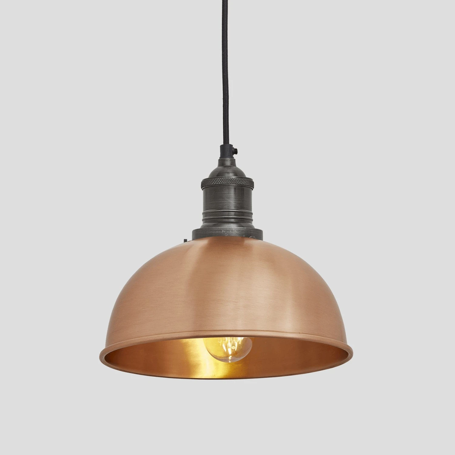 Brooklyn Dome Pendant Light - 8 Inch - Copper 2 Brooklyn Dome Pendant Light - 8 Inch - Copper - Image 2