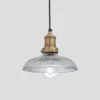 Brooklyn Glass Dome Pendant - 8 Inch