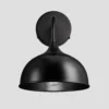 Chelsea Dome Wall Light - 8 Inch - Black