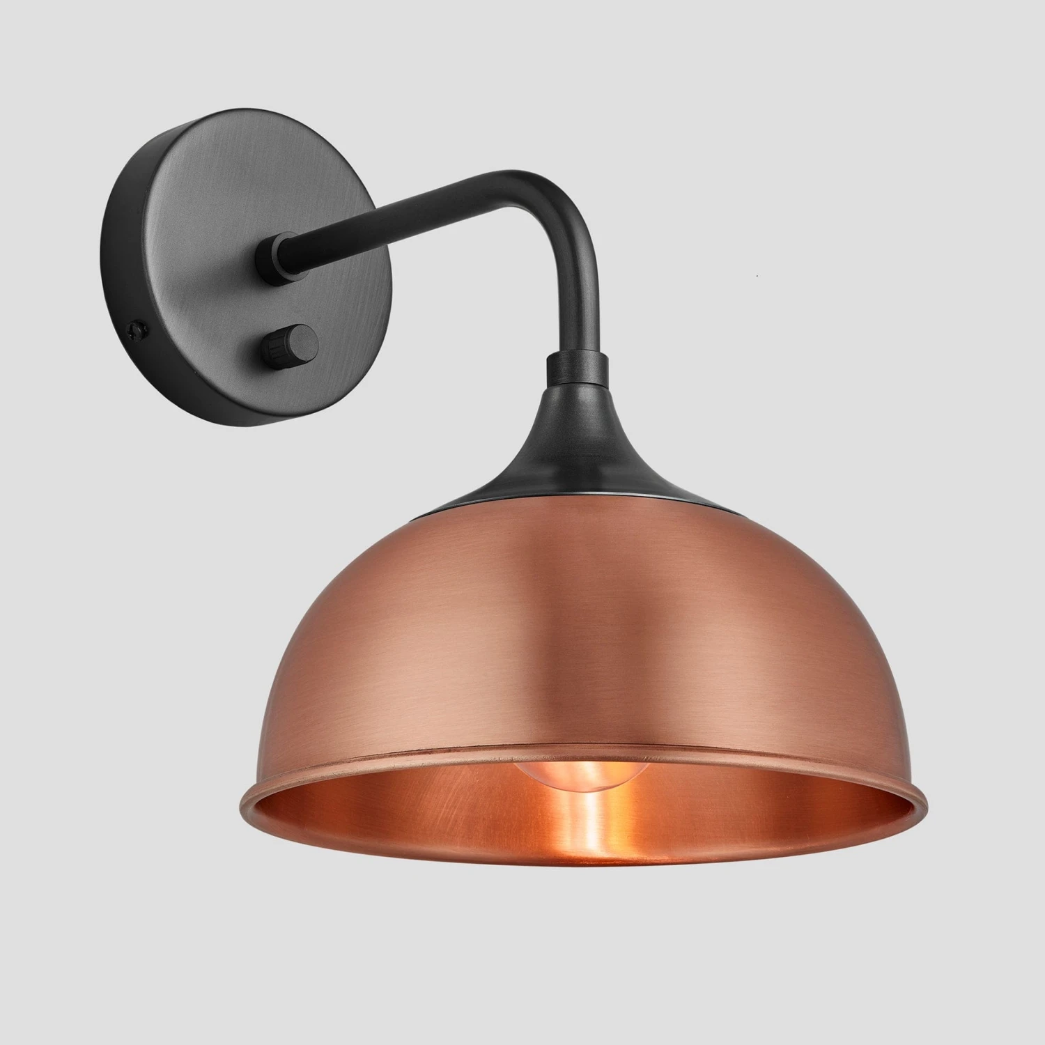 Chelsea Dome Wall Light - 8 Inch - Copper 2 Chelsea Dome Wall Light - 8 Inch - Copper - Image 2