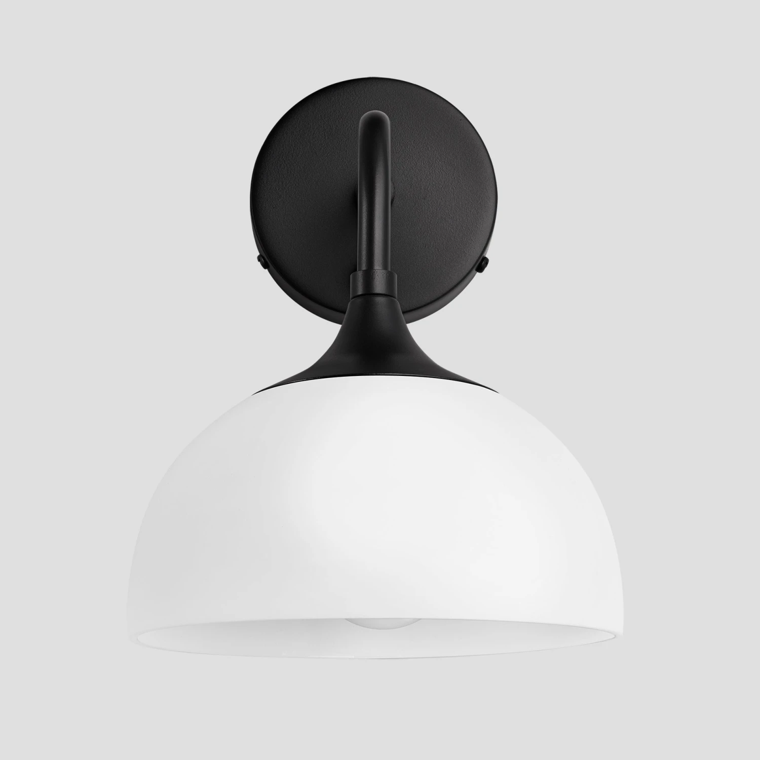 Chelsea Opal Glass Dome Wall Light - 8 Inch 7 Chelsea Opal Glass Dome Wall Light - 8 Inch - Image 7