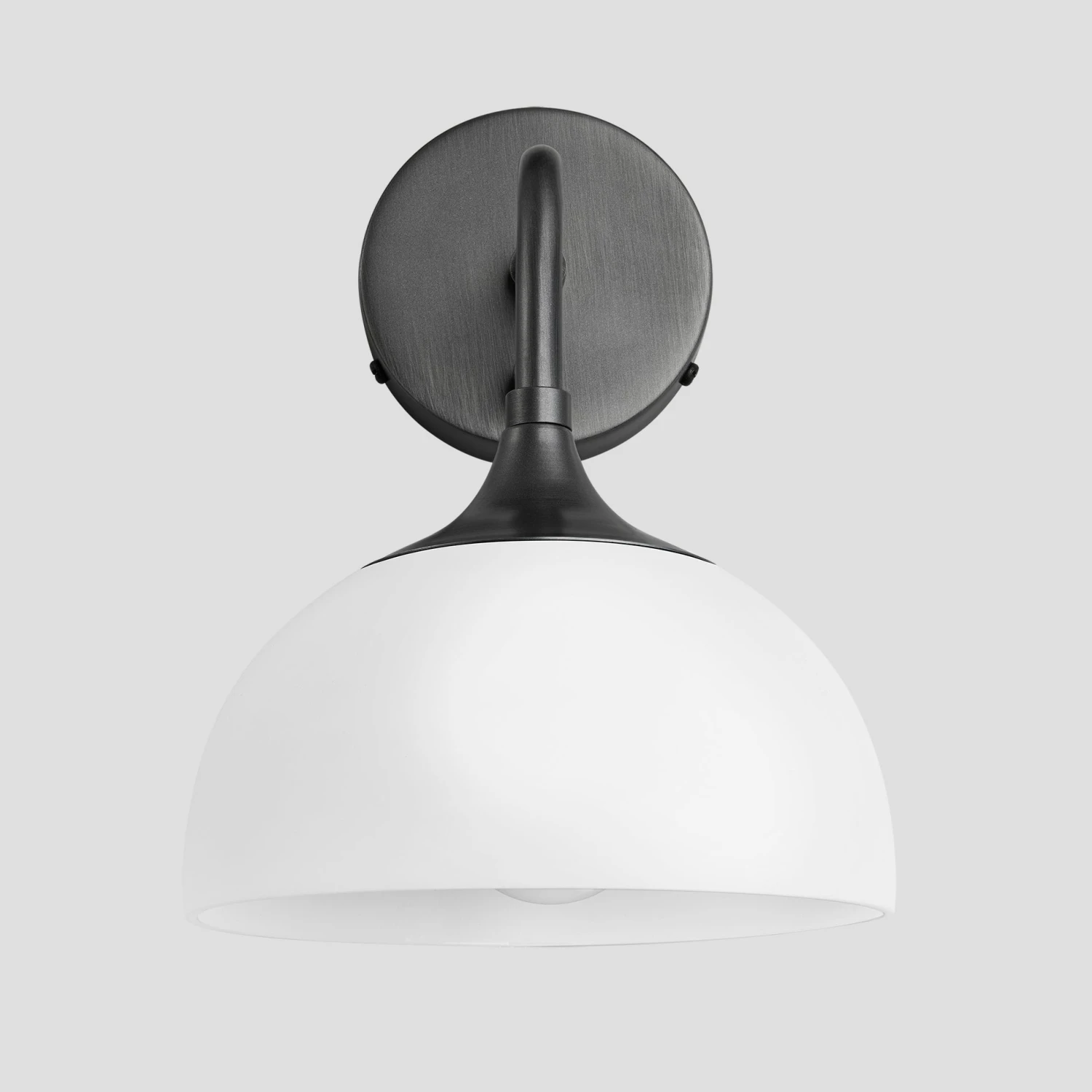 Chelsea Opal Glass Dome Wall Light - 8 Inch 3 Chelsea Opal Glass Dome Wall Light - 8 Inch - Image 3