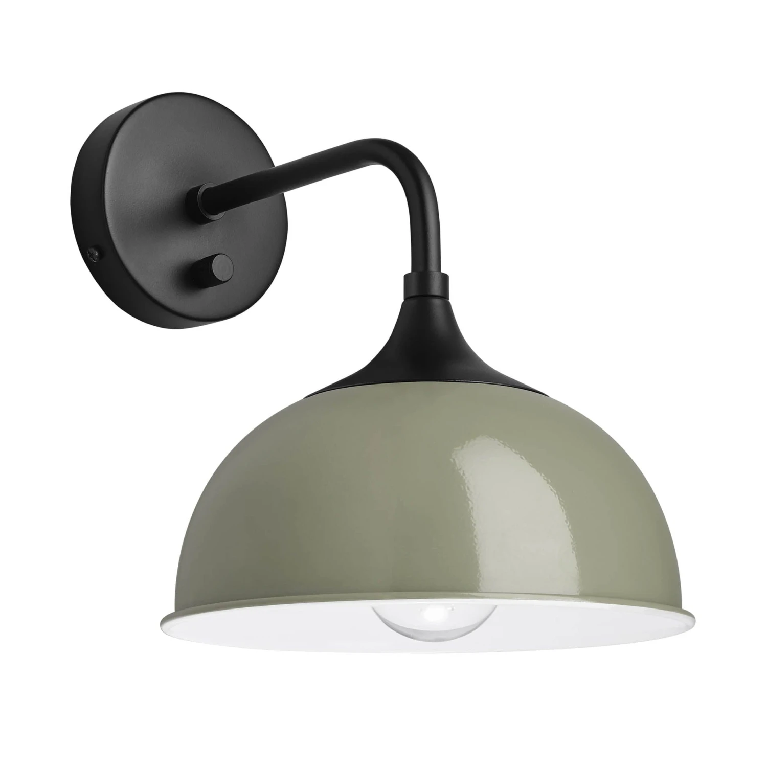 Chelsea Dome Wall Light - 8 Inch - Sage Green 4 Chelsea Dome Wall Light - 8 Inch - Sage Green - Image 4