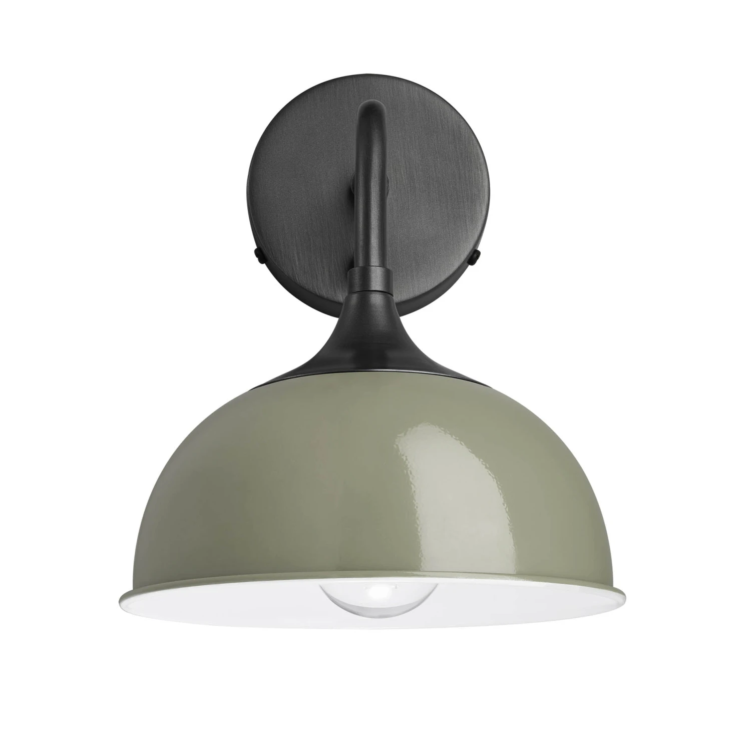 Chelsea Dome Wall Light - 8 Inch - Sage Green 5 Chelsea Dome Wall Light - 8 Inch - Sage Green - Image 5