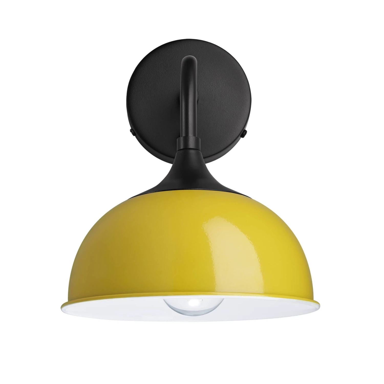 Chelsea Dome Wall Light - 8 Inch - Yellow 5 Chelsea Dome Wall Light - 8 Inch - Yellow - Image 5