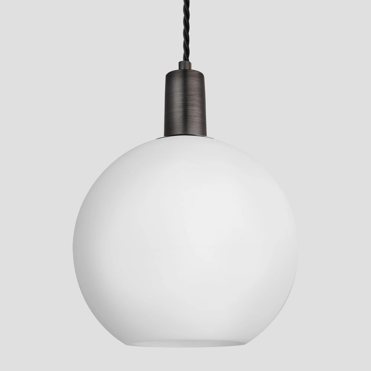 Sleek Opal Glass Globe Pendant Light - 9 Inch 1 Sleek Opal Glass Globe Pendant Light - 9 Inch