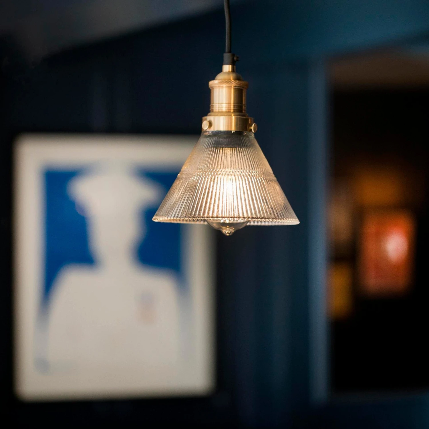 Brooklyn Glass Funnel Pendant - 7 Inch 7 Brooklyn Glass Funnel Pendant - 7 Inch - Image 7