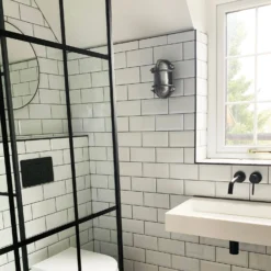 Bulkhead Outdoor & Bathroom Oval Light - 6 Inch - Gunmetal 10 Bulkhead Outdoor & Bathroom Oval Light - 6 Inch - Gunmetal -Industville Shop BK IP65 OWL6 BK BW RBINDUSTVILLEB2CBATHROOM Kirankang3 3