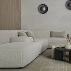 Boston Round Metal Diffuser Wall Light Flush Mount - 13 Inch - Pewter 11 Boston Round Metal Diffuser Wall Light Flush Mount - 13 Inch - Pewter -Industville Shop BO MD WLFM13 P INDUSTVILLE B2C LIVING ROOM LIFESTYLE