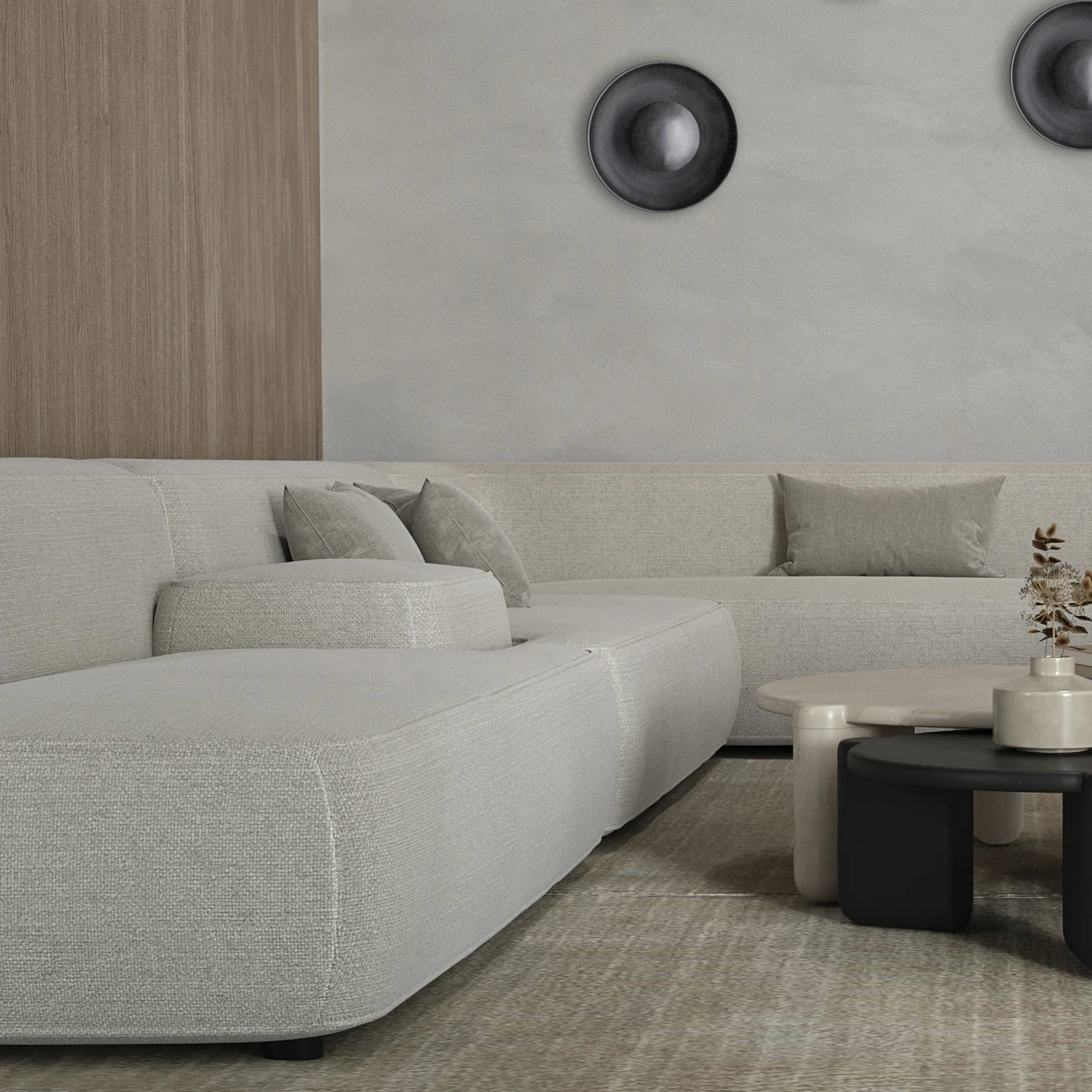 Boston Round Metal Diffuser Wall Light Flush Mount - 13 Inch - Pewter 3 Boston Round Metal Diffuser Wall Light Flush Mount - 13 Inch - Pewter - Image 3