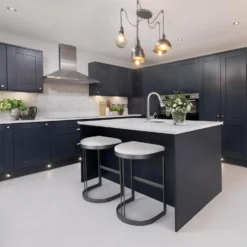 Brooklyn 5 Wire Pendant - Pewter - Includes Shades -Industville Shop BR 5WP P MSO INDUSTVILLE B2C B2B KITCHEN DINING VIEW HOME mandalehomes 1