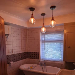 Brooklyn Outdoor & Bathroom Globe Pendant - Copper -Industville Shop BR BH Industville RESIDENTIAL TESTIMONIAL Wayne 12