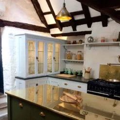 Sleek Cone Pendant - 12 Inch - Brass -Industville Shop BR CP12 Industville 1042x1042 KITCHEN SHOWROOM Charlie Kingham Kitchen Showroom 2