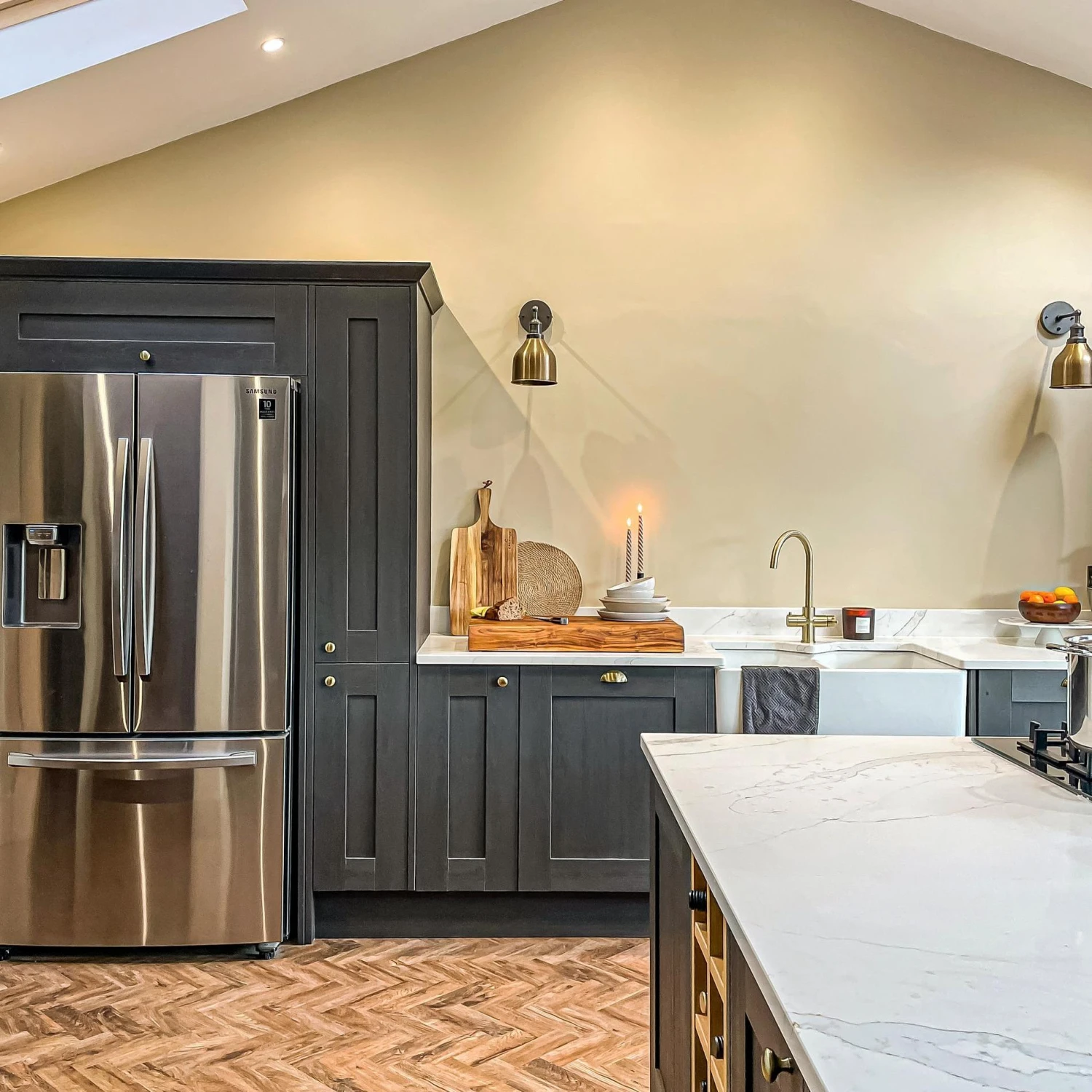 Brooklyn Cone Wall Light - 7 Inch - Brass - Image 8