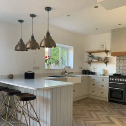 Brooklyn Dome Pendant - 13 Inch - Brass -Industville Shop BR DP13 B PCNLRINDUSTVILLEB2CKITCHENWhiteMarbleClassic the darlings stone home